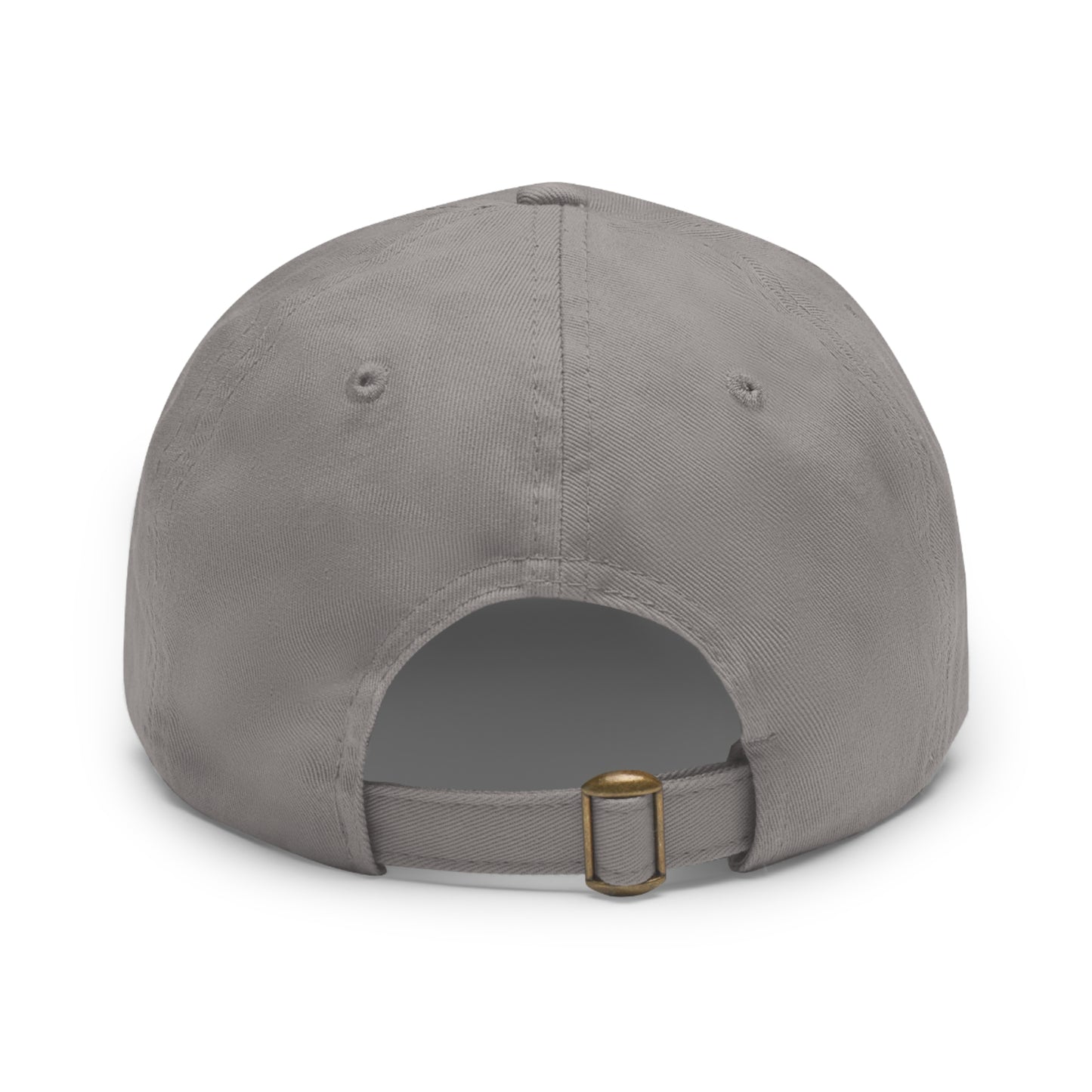 Anti Poverty Club Dad Hat with Leather Patch (Round)