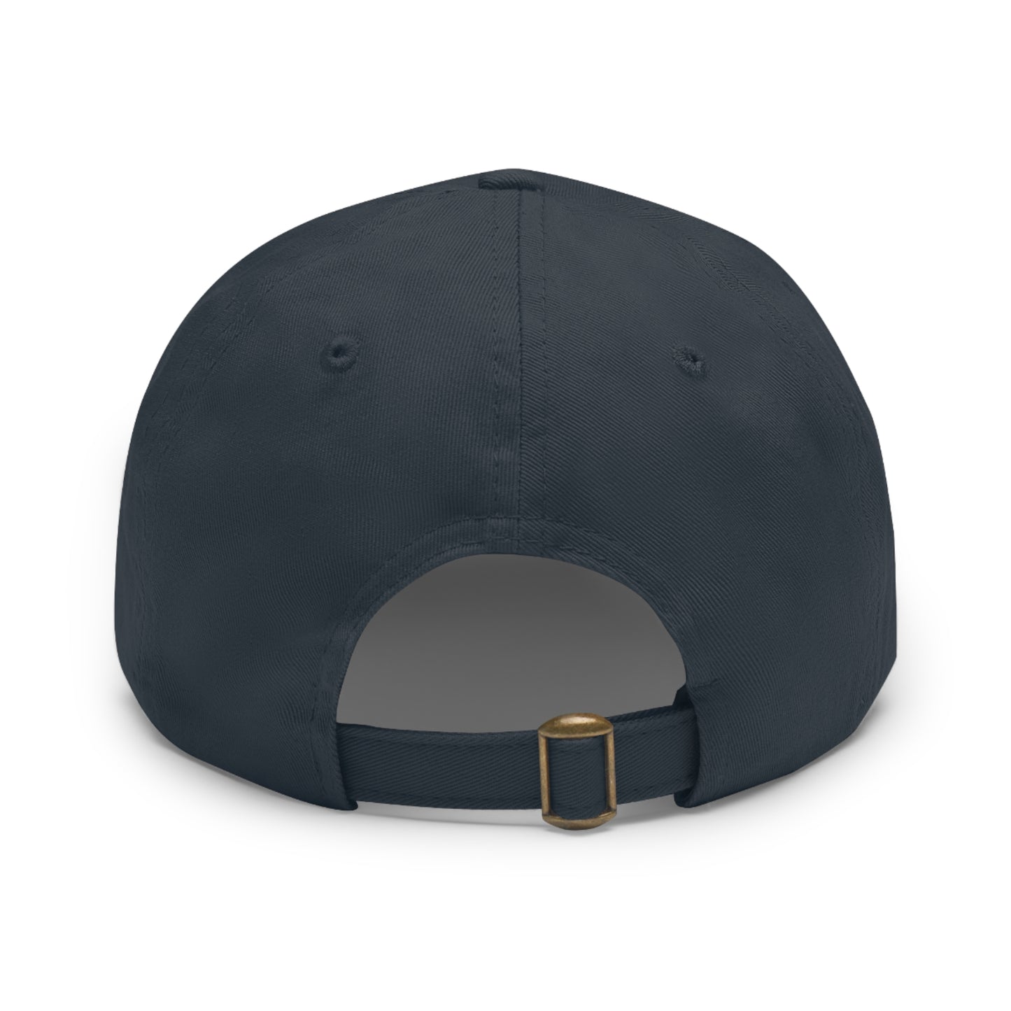 Anti Poverty Club Dad Hat with Leather Patch (Rectangle)